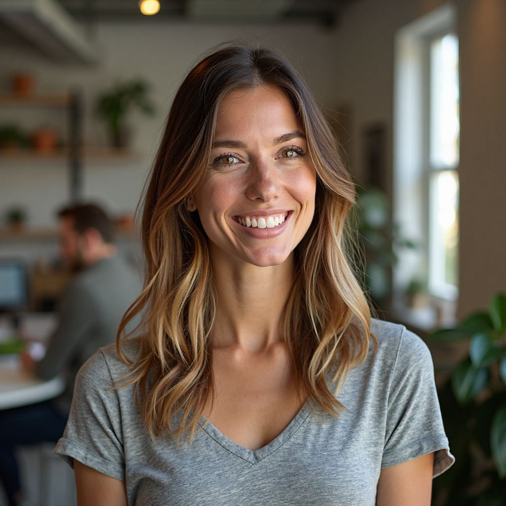 Professional headshot of Maria Santos, Founder of Innovation Hub